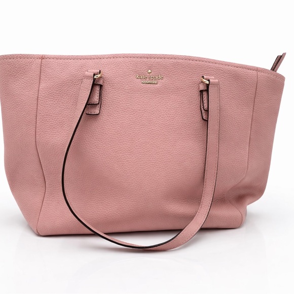 kate spade Handbags - Kate Spade New York Pebbled Leather Tote Bag Blush Pink Shoulder Purse
